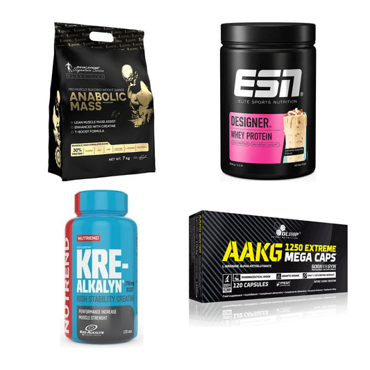 Masseaufbau für Fortgeschrittene: Kevin Levrone Anabolic + 3 weitere – alle enthaltenen Artikel