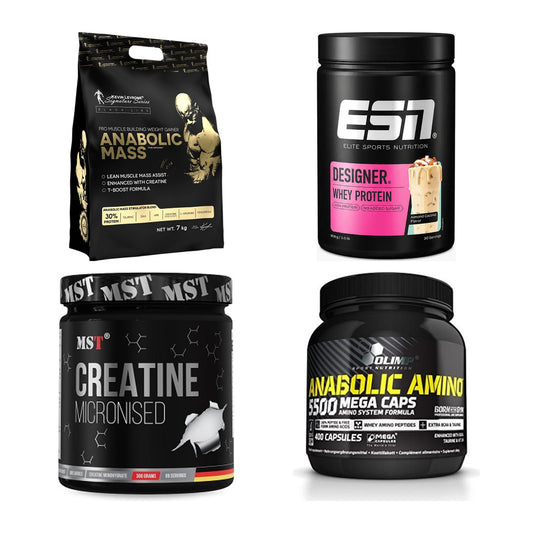 Masseaufbau für Fortgeschrittene: Kevin Levrone Anabolic + 3 weitere – alle enthaltenen Artikel