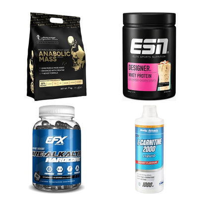 Masseaufbau für Fortgeschrittene: Kevin Levrone Anabolic + 3 weitere – alle enthaltenen Artikel