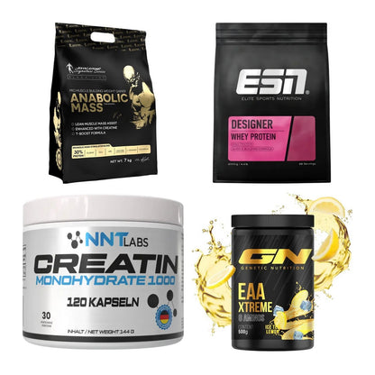 Masseaufbau für Fortgeschrittene: Kevin Levrone Anabolic + 3 weitere – alle enthaltenen Artikel