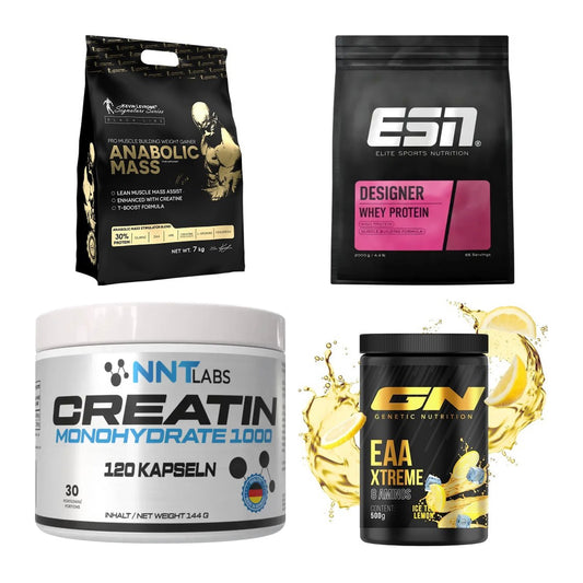 Masseaufbau für Fortgeschrittene: Kevin Levrone Anabolic + 3 weitere – alle enthaltenen Artikel