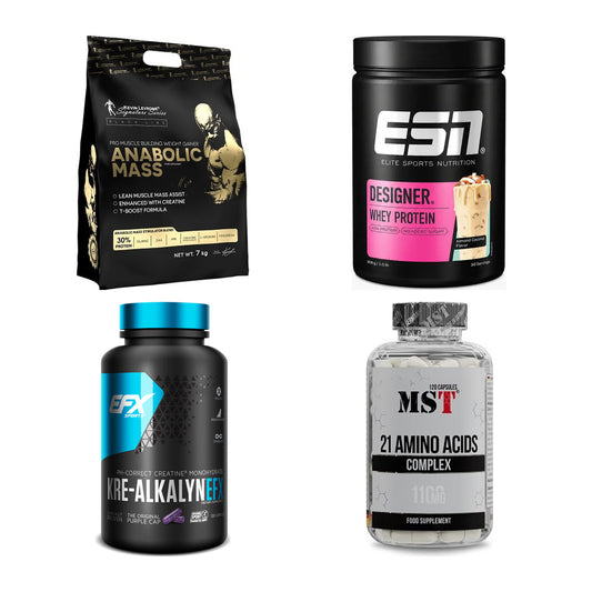 Masseaufbau für Fortgeschrittene: Kevin Levrone Anabolic + 3 weitere – alle enthaltenen Artikel