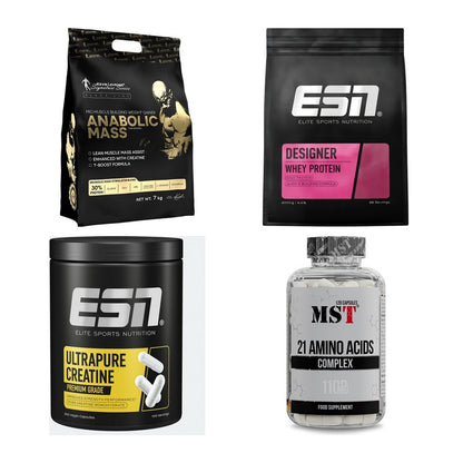 Masseaufbau für Fortgeschrittene: Kevin Levrone Anabolic + 3 weitere – alle enthaltenen Artikel