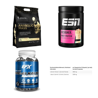 Masseaufbau für Fortgeschrittene: Kevin Levrone Anabolic + 3 weitere – alle enthaltenen Artikel