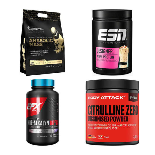 Masseaufbau für Fortgeschrittene: Kevin Levrone Anabolic + 3 weitere – alle enthaltenen Artikel