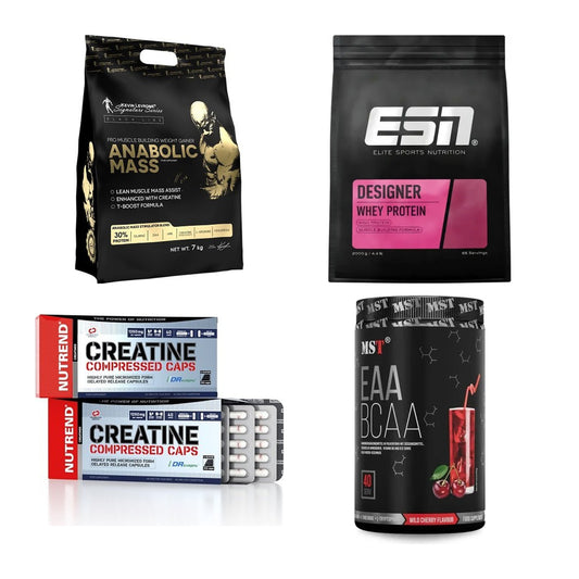Masseaufbau für Fortgeschrittene: Kevin Levrone Anabolic + 3 weitere – alle enthaltenen Artikel