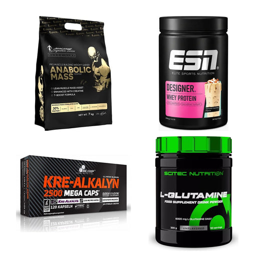 Masseaufbau für Fortgeschrittene: Kevin Levrone Anabolic + 3 weitere – alle enthaltenen Artikel