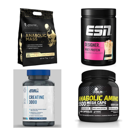 Masseaufbau für Fortgeschrittene: Kevin Levrone Anabolic + 3 weitere – alle enthaltenen Artikel