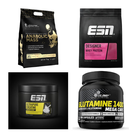 Masseaufbau für Fortgeschrittene: Kevin Levrone Anabolic + 3 weitere – alle enthaltenen Artikel