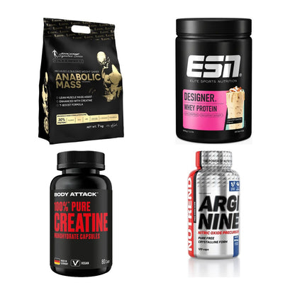 Masseaufbau für Fortgeschrittene: Kevin Levrone Anabolic + 3 weitere – alle enthaltenen Artikel