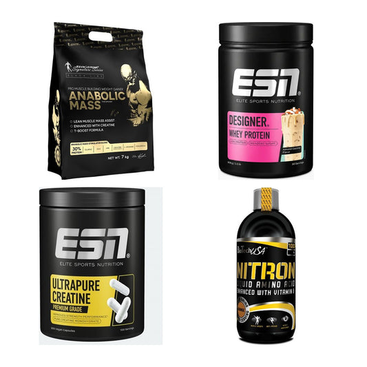 Masseaufbau für Fortgeschrittene: Kevin Levrone Anabolic + 3 weitere – alle enthaltenen Artikel