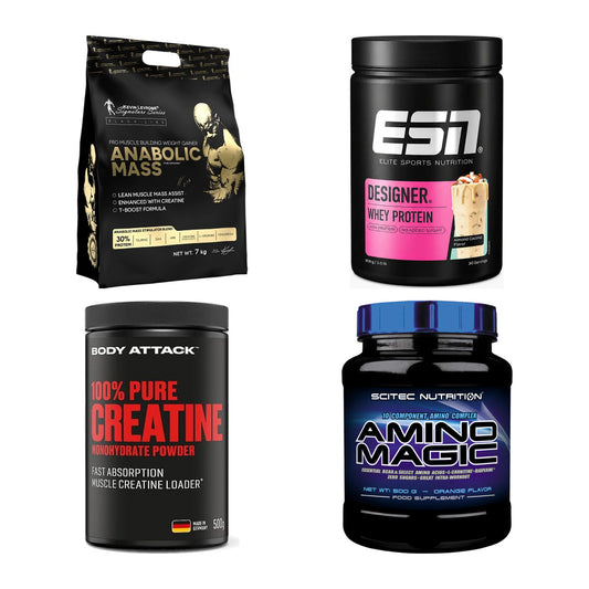 Masseaufbau für Fortgeschrittene: Kevin Levrone Anabolic + 3 weitere – alle enthaltenen Artikel