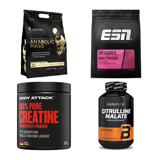 Masseaufbau für Fortgeschrittene: Kevin Levrone Anabolic + 3 weitere – alle enthaltenen Artikel