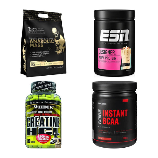 Masseaufbau für Fortgeschrittene: Kevin Levrone Anabolic + 3 weitere – alle enthaltenen Artikel