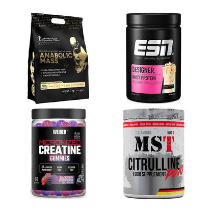Masseaufbau für Fortgeschrittene: Kevin Levrone Anabolic + 3 weitere – alle enthaltenen Artikel