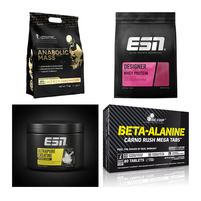 Masseaufbau für Fortgeschrittene: Kevin Levrone Anabolic + 3 weitere – alle enthaltenen Artikel