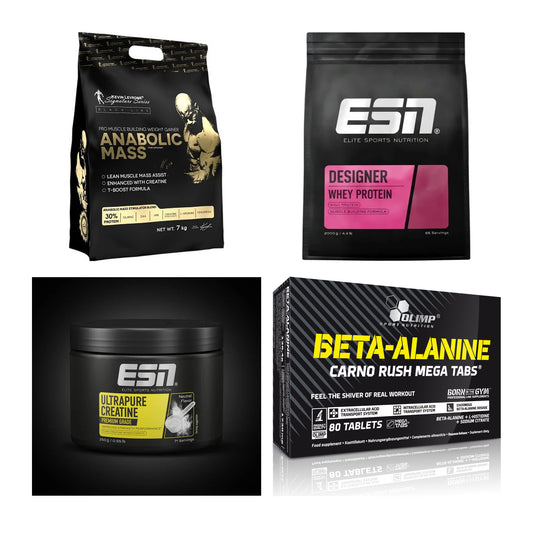 Masseaufbau für Fortgeschrittene: Kevin Levrone Anabolic + 3 weitere – alle enthaltenen Artikel