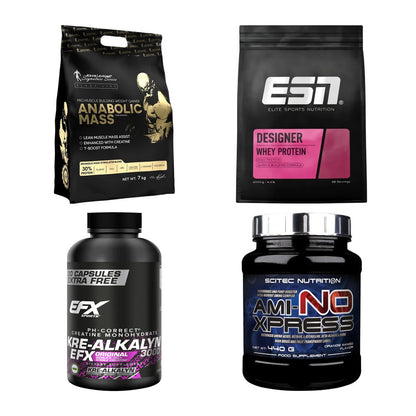 Masseaufbau für Fortgeschrittene: Kevin Levrone Anabolic + 3 weitere – alle enthaltenen Artikel