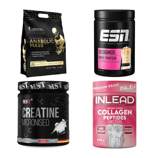 Masseaufbau für Fortgeschrittene: Kevin Levrone Anabolic + 3 weitere – alle enthaltenen Artikel