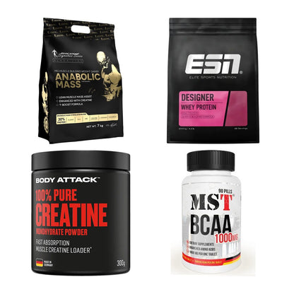 Masseaufbau für Fortgeschrittene: Kevin Levrone Anabolic + 3 weitere – alle enthaltenen Artikel