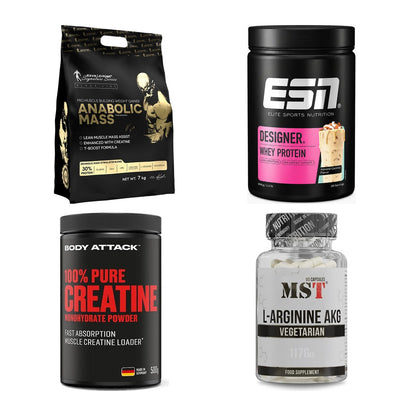 Masseaufbau für Fortgeschrittene: Kevin Levrone Anabolic + 3 weitere – alle enthaltenen Artikel