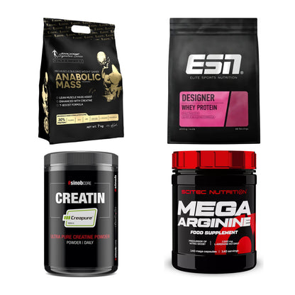Masseaufbau für Fortgeschrittene: Kevin Levrone Anabolic + 3 weitere – alle enthaltenen Artikel