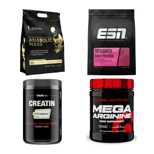 Masseaufbau für Fortgeschrittene: Kevin Levrone Anabolic + 3 weitere – alle enthaltenen Artikel