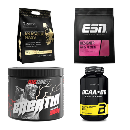 Masseaufbau für Fortgeschrittene: Kevin Levrone Anabolic + 3 weitere – alle enthaltenen Artikel