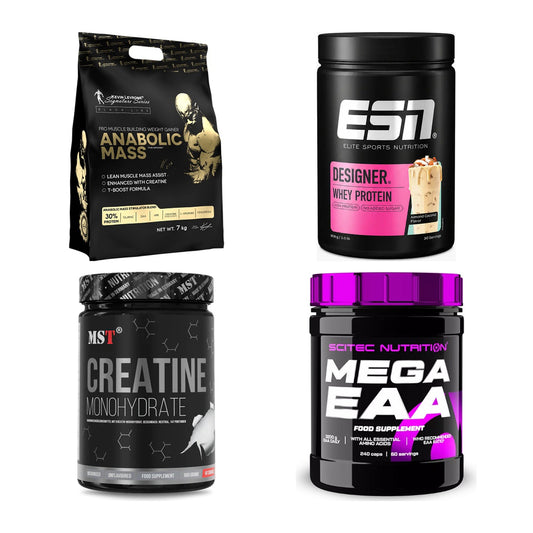 Masseaufbau für Fortgeschrittene: Kevin Levrone Anabolic + 3 weitere – alle enthaltenen Artikel