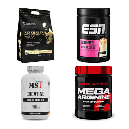 Masseaufbau für Fortgeschrittene: Kevin Levrone Anabolic + 3 weitere – alle enthaltenen Artikel