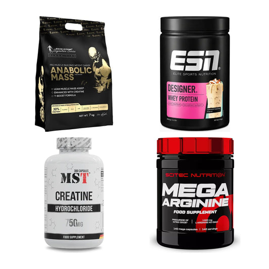 Masseaufbau für Fortgeschrittene: Kevin Levrone Anabolic + 3 weitere – alle enthaltenen Artikel