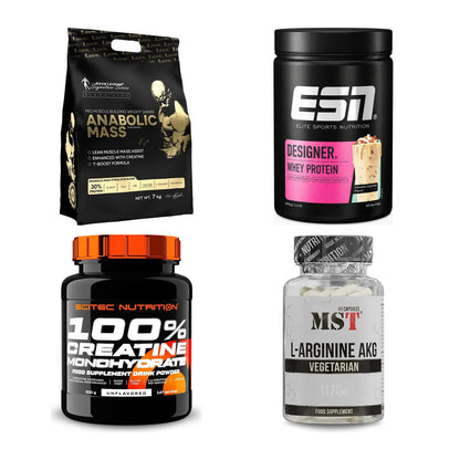 Masseaufbau für Fortgeschrittene: Kevin Levrone Anabolic + 3 weitere – alle enthaltenen Artikel