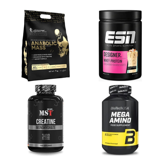 Masseaufbau für Fortgeschrittene: Kevin Levrone Anabolic + 3 weitere – alle enthaltenen Artikel