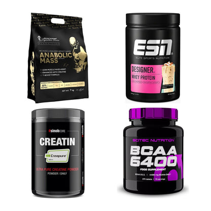 Masseaufbau für Fortgeschrittene: Kevin Levrone Anabolic + 3 weitere – alle enthaltenen Artikel
