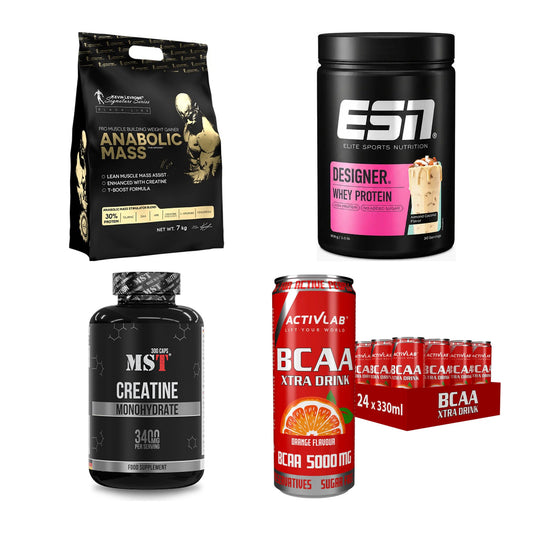 Masseaufbau für Fortgeschrittene: Kevin Levrone Anabolic + 3 weitere – alle enthaltenen Artikel