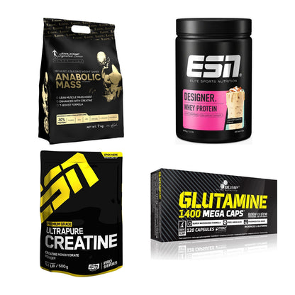 Masseaufbau für Fortgeschrittene: Kevin Levrone Anabolic + 3 weitere – alle enthaltenen Artikel