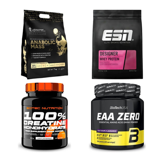 Masseaufbau für Fortgeschrittene: Kevin Levrone Anabolic + 3 weitere – alle enthaltenen Artikel