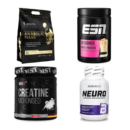 Masseaufbau für Fortgeschrittene: Kevin Levrone Anabolic + 3 weitere – alle enthaltenen Artikel