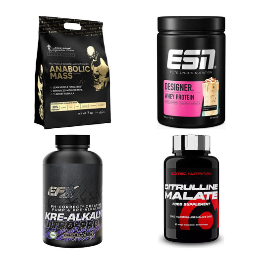 Masseaufbau für Fortgeschrittene: Kevin Levrone Anabolic + 3 weitere – alle enthaltenen Artikel