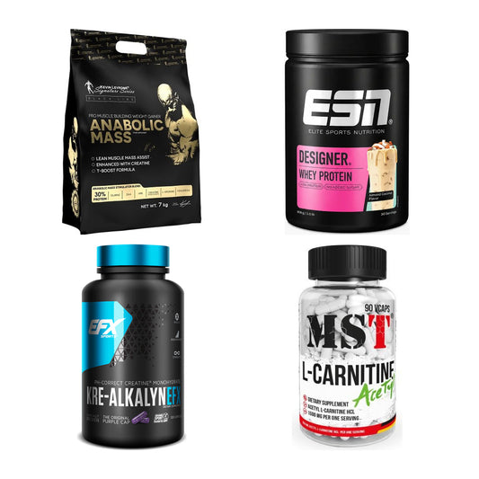 Masseaufbau für Fortgeschrittene: Kevin Levrone Anabolic + 3 weitere – alle enthaltenen Artikel