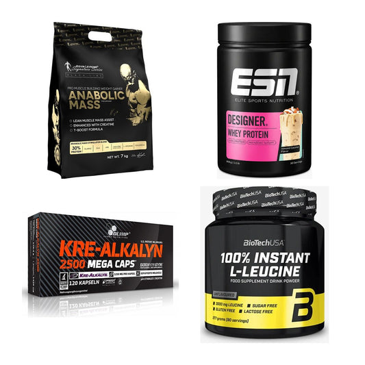Masseaufbau für Fortgeschrittene: Kevin Levrone Anabolic + 3 weitere – alle enthaltenen Artikel