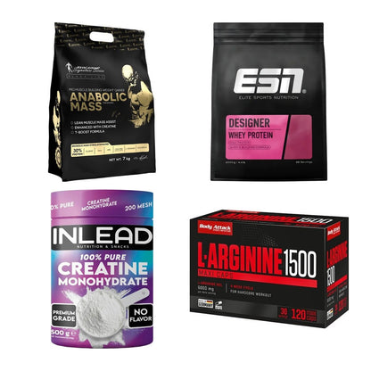 Masseaufbau für Fortgeschrittene: Kevin Levrone Anabolic + 3 weitere – alle enthaltenen Artikel
