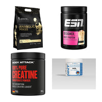 Masseaufbau für Fortgeschrittene: Kevin Levrone Anabolic + 3 weitere