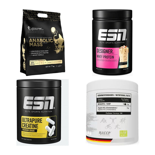 Masseaufbau für Fortgeschrittene: Kevin Levrone Anabolic + 3 weitere – alle enthaltenen Artikel