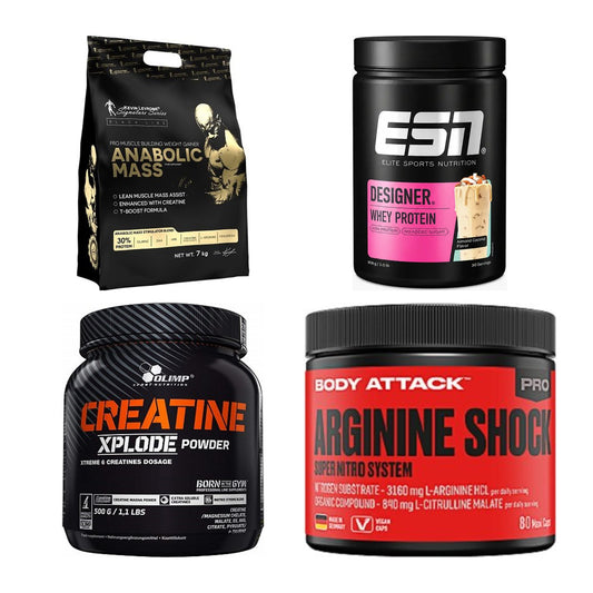 Masseaufbau für Fortgeschrittene: Kevin Levrone Anabolic + 3 weitere – alle enthaltenen Artikel