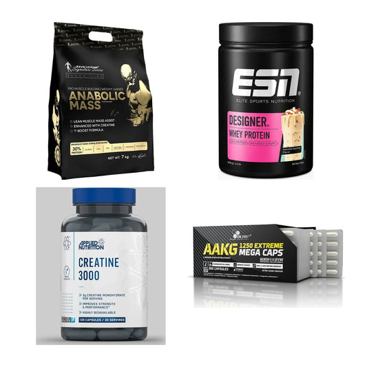 Masseaufbau für Fortgeschrittene: Kevin Levrone Anabolic + 3 weitere – alle enthaltenen Artikel
