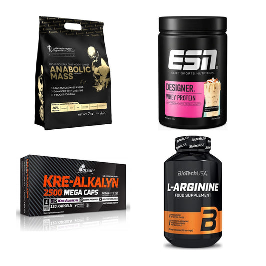 Masseaufbau für Fortgeschrittene: Kevin Levrone Anabolic + 3 weitere – alle enthaltenen Artikel