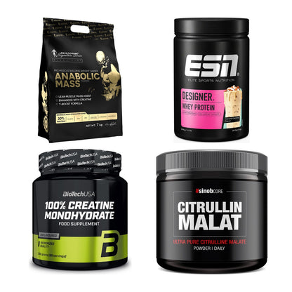 Masseaufbau für Fortgeschrittene: Kevin Levrone Anabolic + 3 weitere – alle enthaltenen Artikel
