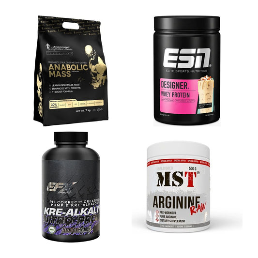Masseaufbau für Fortgeschrittene: Kevin Levrone Anabolic + 3 weitere – alle enthaltenen Artikel