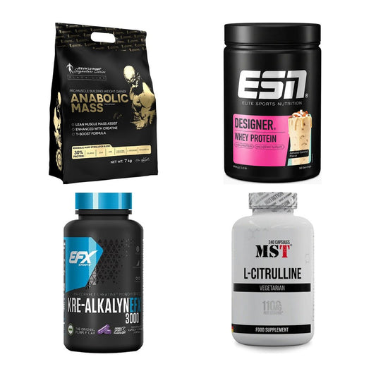 Masseaufbau für Fortgeschrittene: Kevin Levrone Anabolic + 3 weitere – alle enthaltenen Artikel